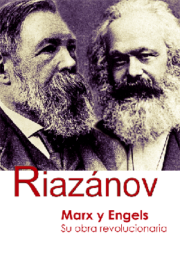 riazanov marx engels