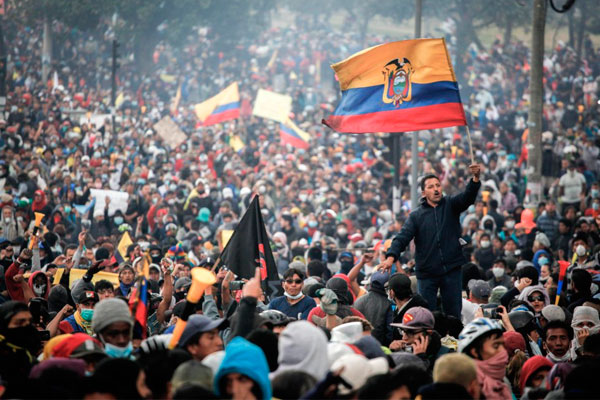 Levantamiento popular en Ecuador ¡Abajo el Gobierno reaccionario de Lasso! 