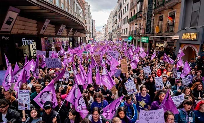 8M. ¡Aquí está el feminismo revolucionario y anticapitalista!