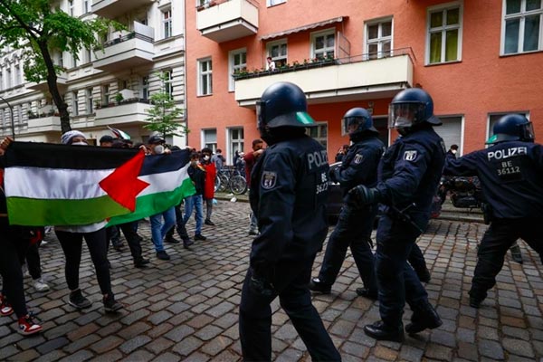 Alemania. Represión sin precedentes contra el movimiento de solidaridad con el pueblo palestino