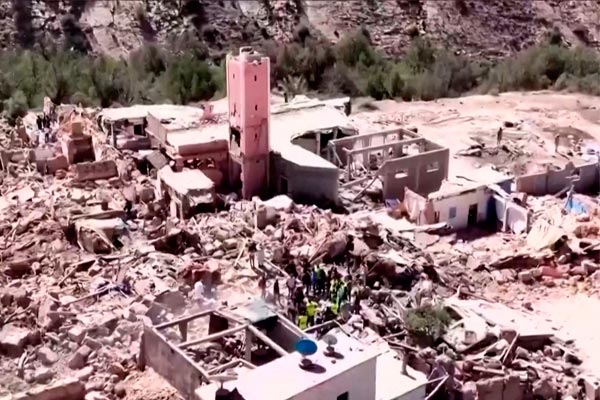 El terremoto en Marruecos aflora la podredumbre del régimen. ¡Abajo la dictadura de Mohamed VI!