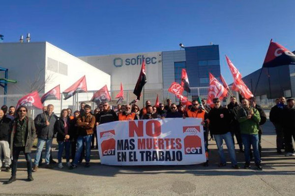 Terrorismo patronal: muere un trabajador en el sector aeronáutico en Sevilla