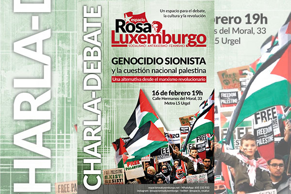 Charla-debate. Genocidio sionista en Gaza y cuestión nacional palestina