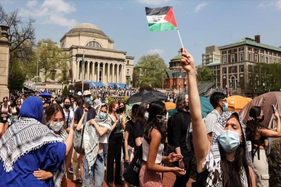 Biden y los demócratas reprimen con saña las protestas estudiantiles contra el genocidio en Gaza