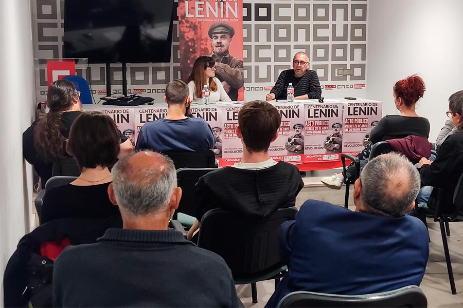 La censura del Ayuntamiento PP-VOX de Guadalajara no impide el acto del centenario de Lenin