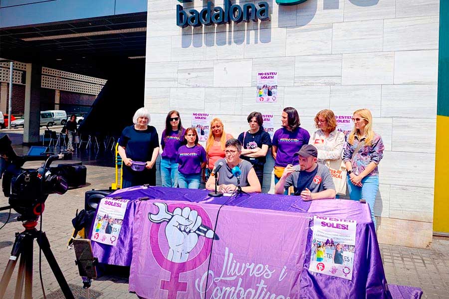 ¡Punto violeta en el centro comercial Màgic ya!