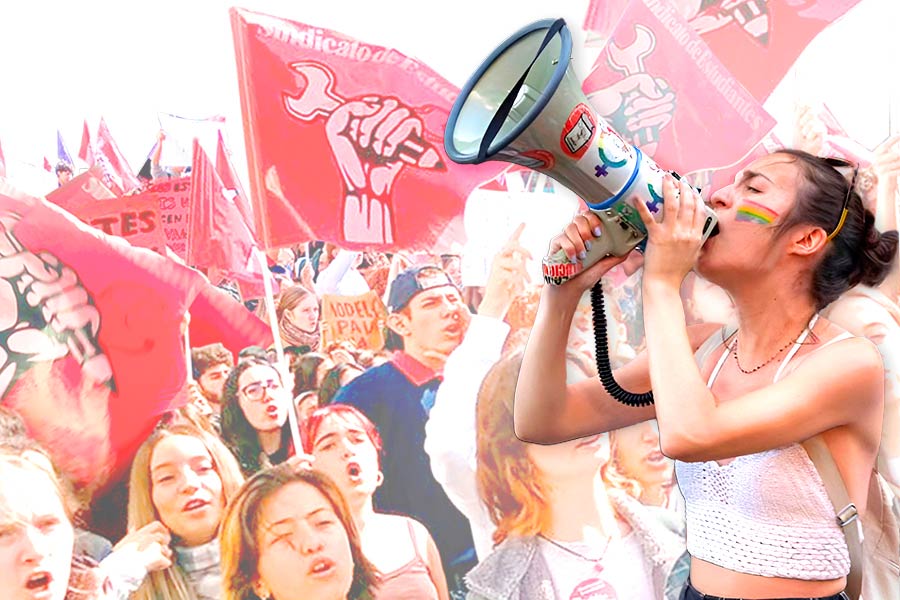Entrevista a Coral Latorre, secretaria general del Sindicato de Estudiantes, una de las 7 de Somosaguas