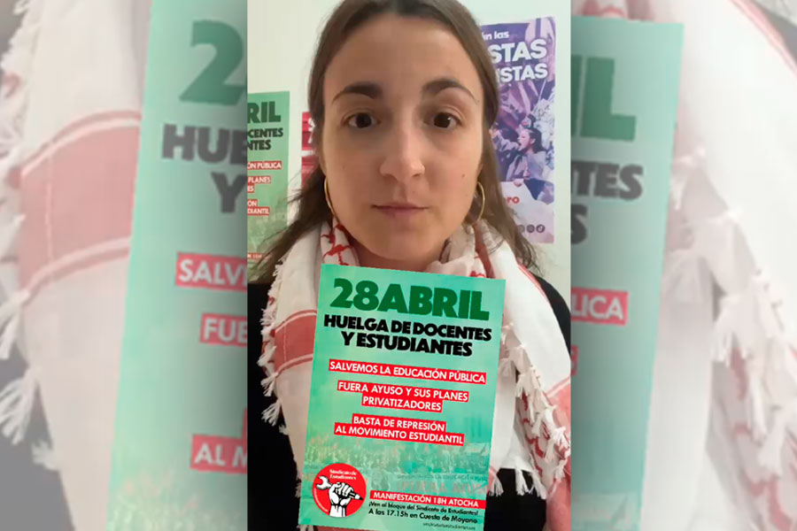 5 cinco razones para llenar las calles el 28 de abril en la HUELGA GENERAL EDUCATIVA