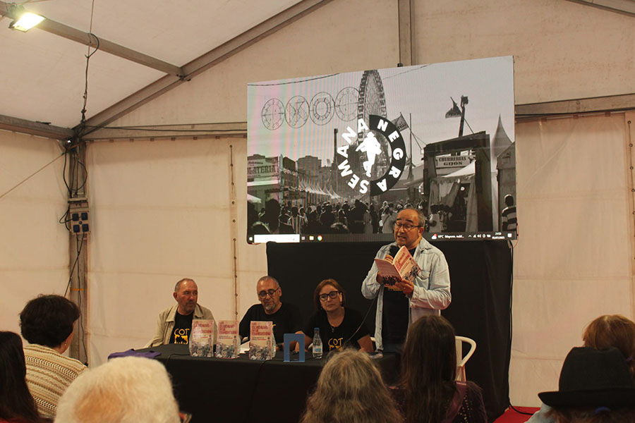 Vibrante presentación del libro Los Olvidados de la Transición en la Semana Negra de Xixón.