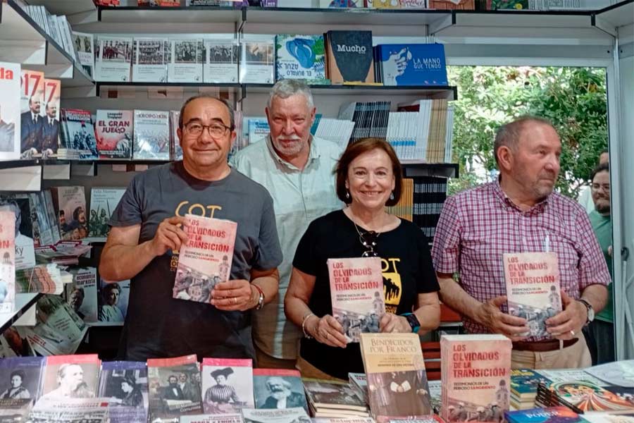 Los olvidados de la Transición, testimonios de un periodo sangriento, en la Feria del Libro de Madrid