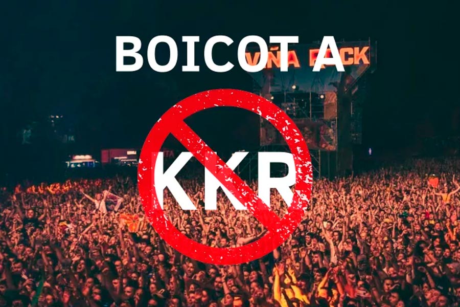 Boicot a los festivales de KKR. La música se levanta contra el genocidio sionista