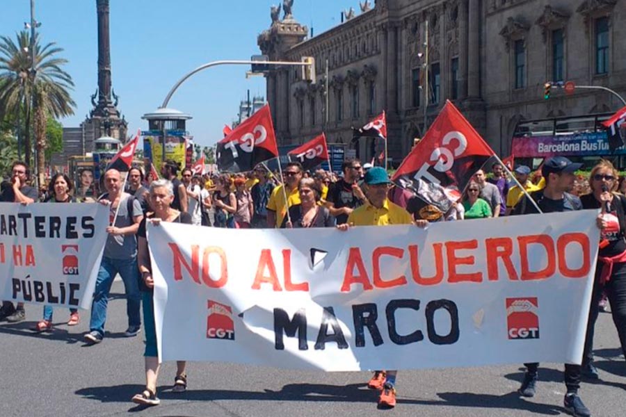 Todos y todas a la huelga contra el Acuerdo Marco en Correos