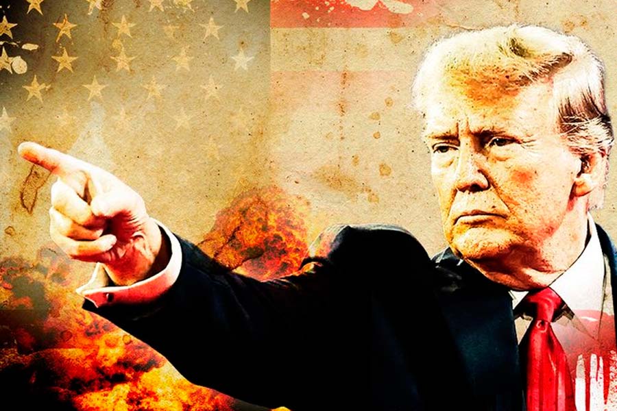 Trump incendia Oriente Medio con su ataque a Irán, y ahora pretende imponer una paz podrida