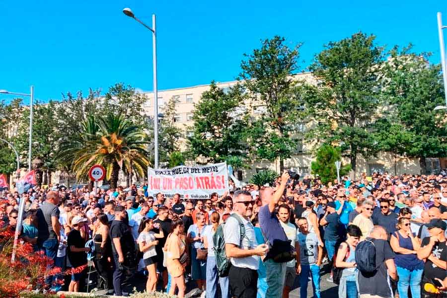Rebelión obrera en Cádiz: ¡Más de 10.000 trabajadores en la manifestación de CTM y CGT! ¡La huelga del metal la vamos a ganar!