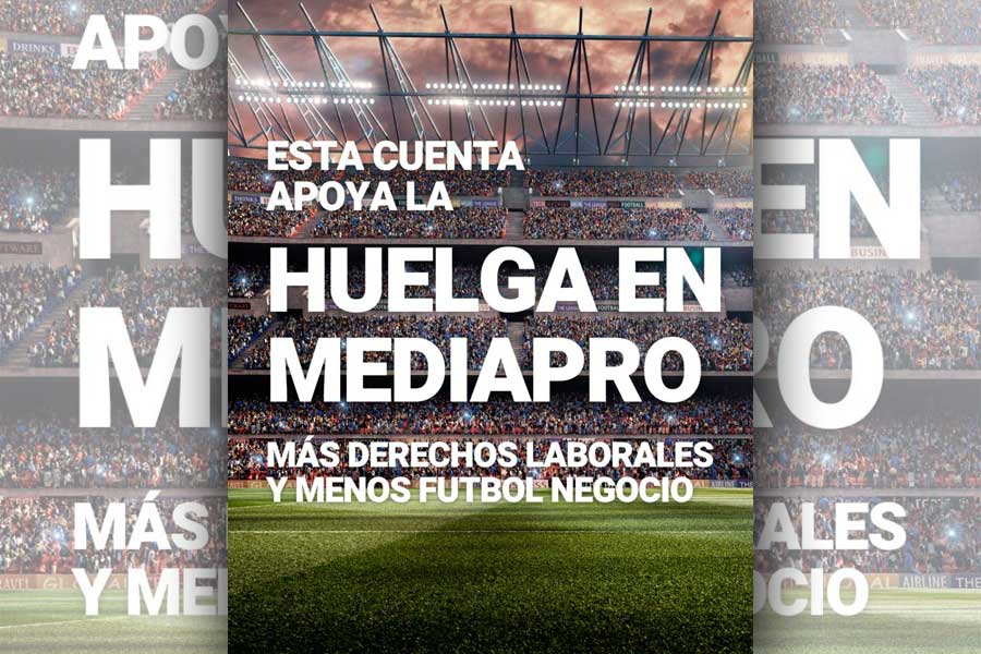 ¡Solidaridad con la huelga de los trabajadores de Mediapro!