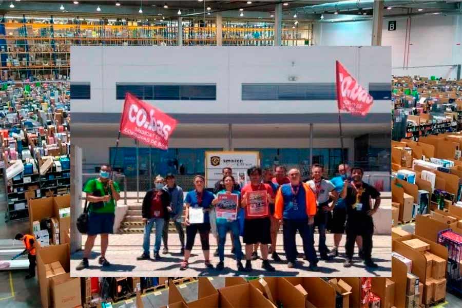 Entrevistamos a los compañeros de Co.bas Amazon Mad4 tras su victoria en las elecciones sindicales