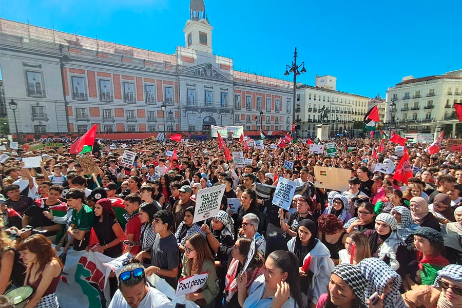 Una huelga estudiantil histórica contra el genocidio sionista y la extrema derecha. ¡Gaza no estás sola!