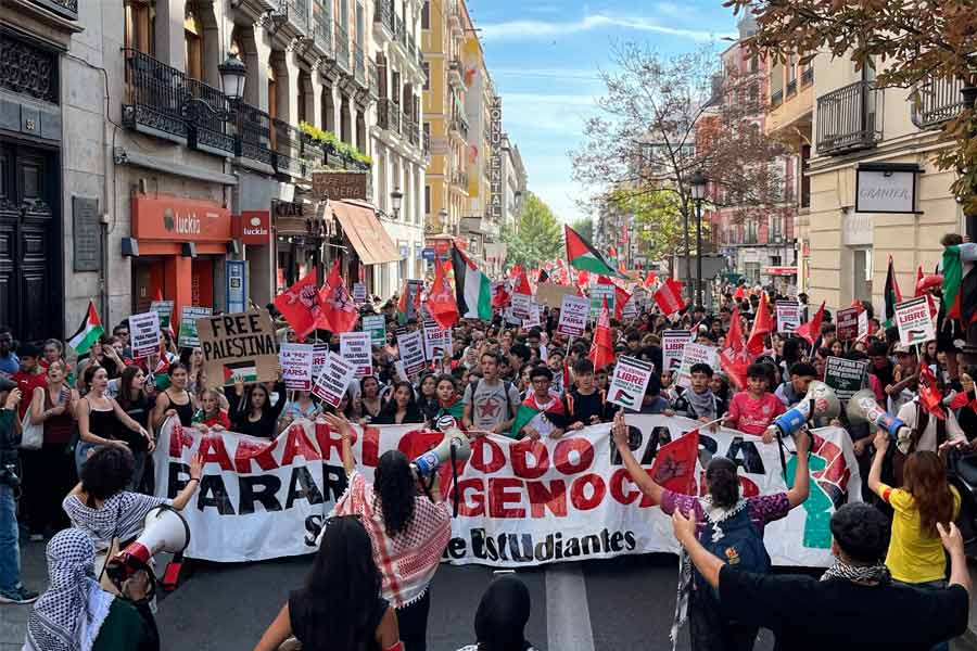 15-O. Decenas de miles de estudiantes en las calles contra la impunidad a los genocidas ¡La juventud marca el camino!