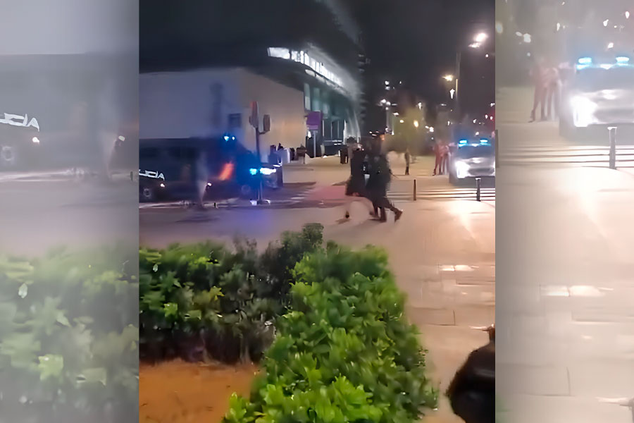 Libertad inmediata para Carlos Naranjo y Ainoa Murcia, militantes del Sindicato de Estudiantes e Izquierda Revolucionaria, detenidos en Valencia por manifestarse contra el genocidio