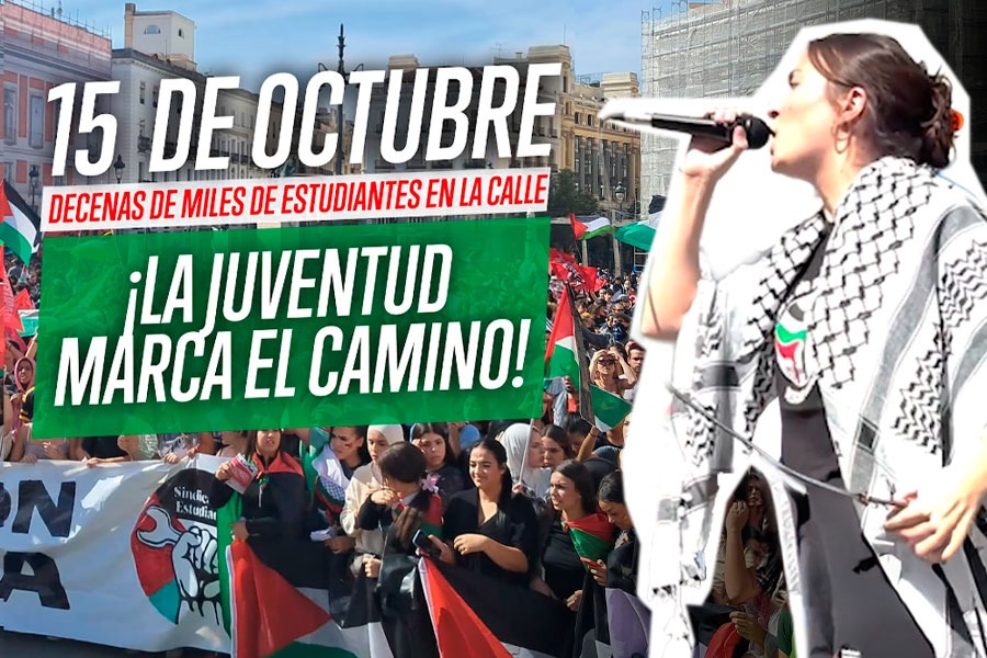 Vídeo: 15 de octubre. Decenas de miles de estudiantes en las calles