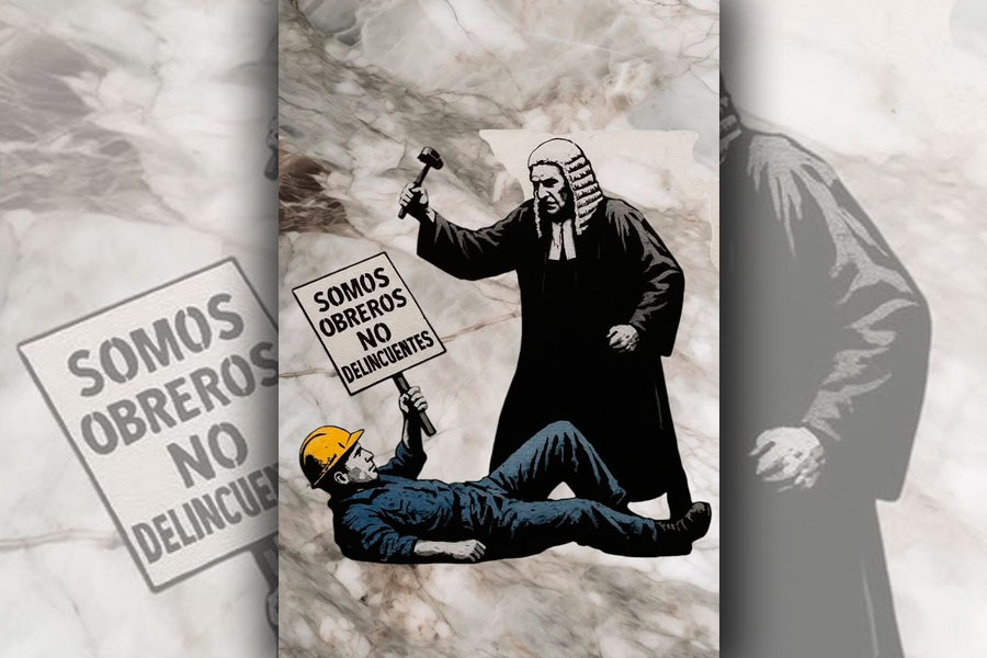 Somos obreros y no delincuentes