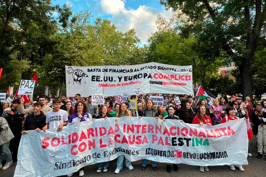 15 de octubre Huelga General. ¡Pararlo todo para parar el genocidio! ¡Abajo la paz de los cementerios!