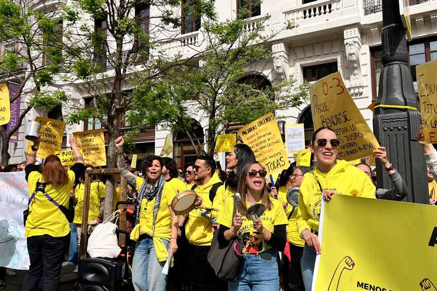 Todo nuestro apoyo a la huelga indefinida de escuelas infantiles