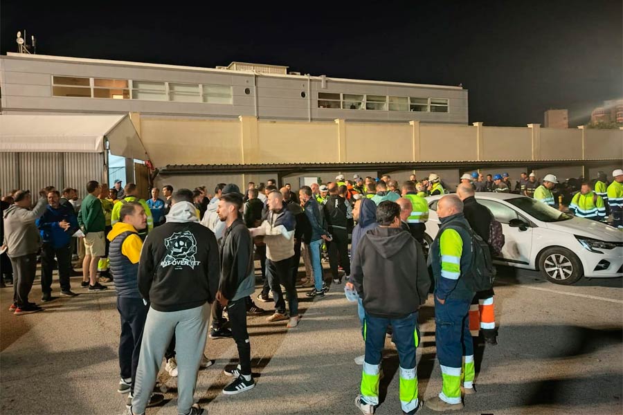 Todo nuestro apoyo a los trabajadores de Gaditana de Chorro y Limpieza SL