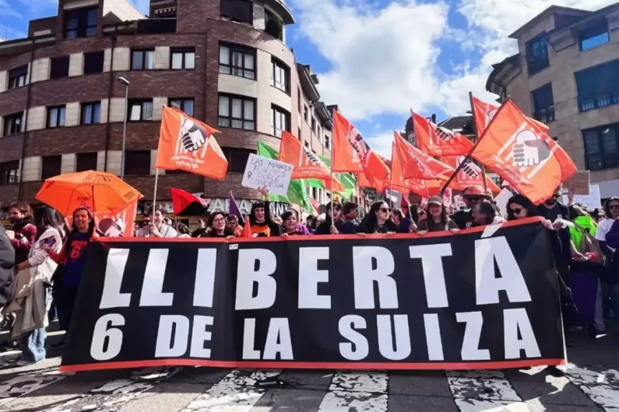 Indultadas las 6 sindicalistas de La Suiza. ¡La lucha lo ha hecho posible!