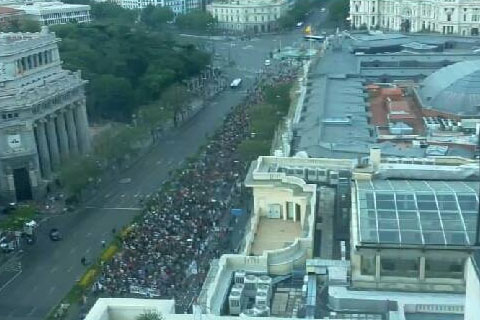 Manifestacion antifascista