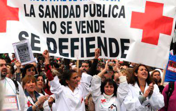 Defensa de la sanidad pública