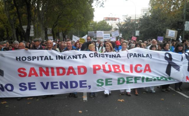 Parla defiende su Hospital