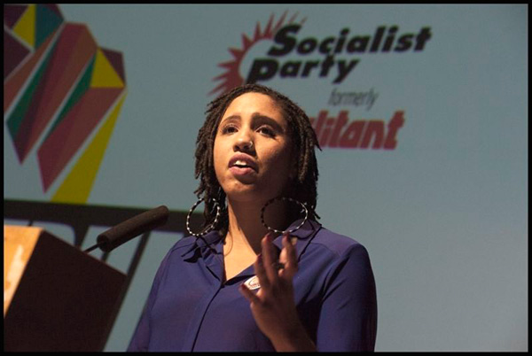  Darletta Scruggs de Socialist Alternative EEUU