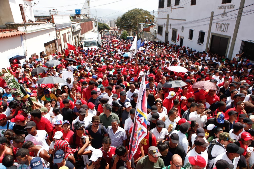 manifestacion chavista 122