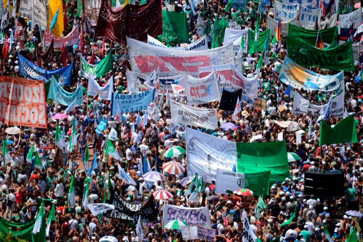Protesta Argentina