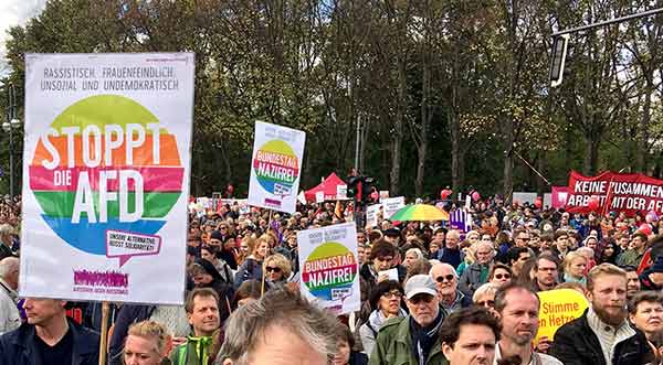  Protesta contra la extrema derecha en Alemania